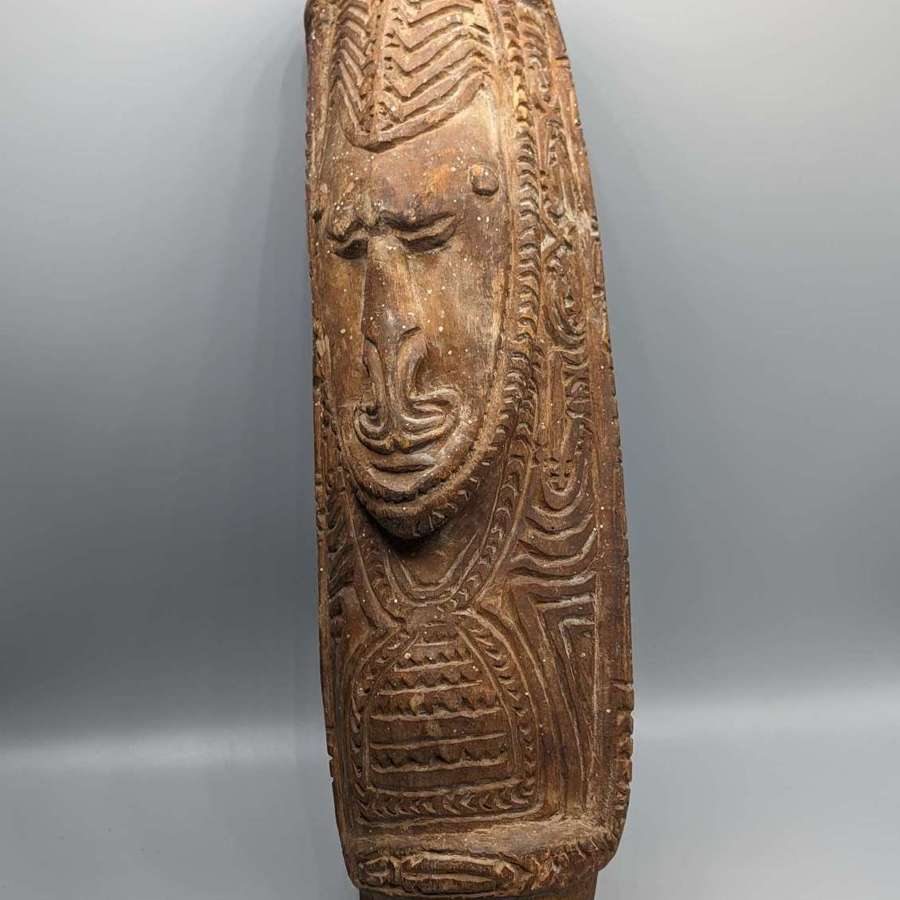 Rare spirit board (gope) from Papa New Guinea, by a Sepik River clan