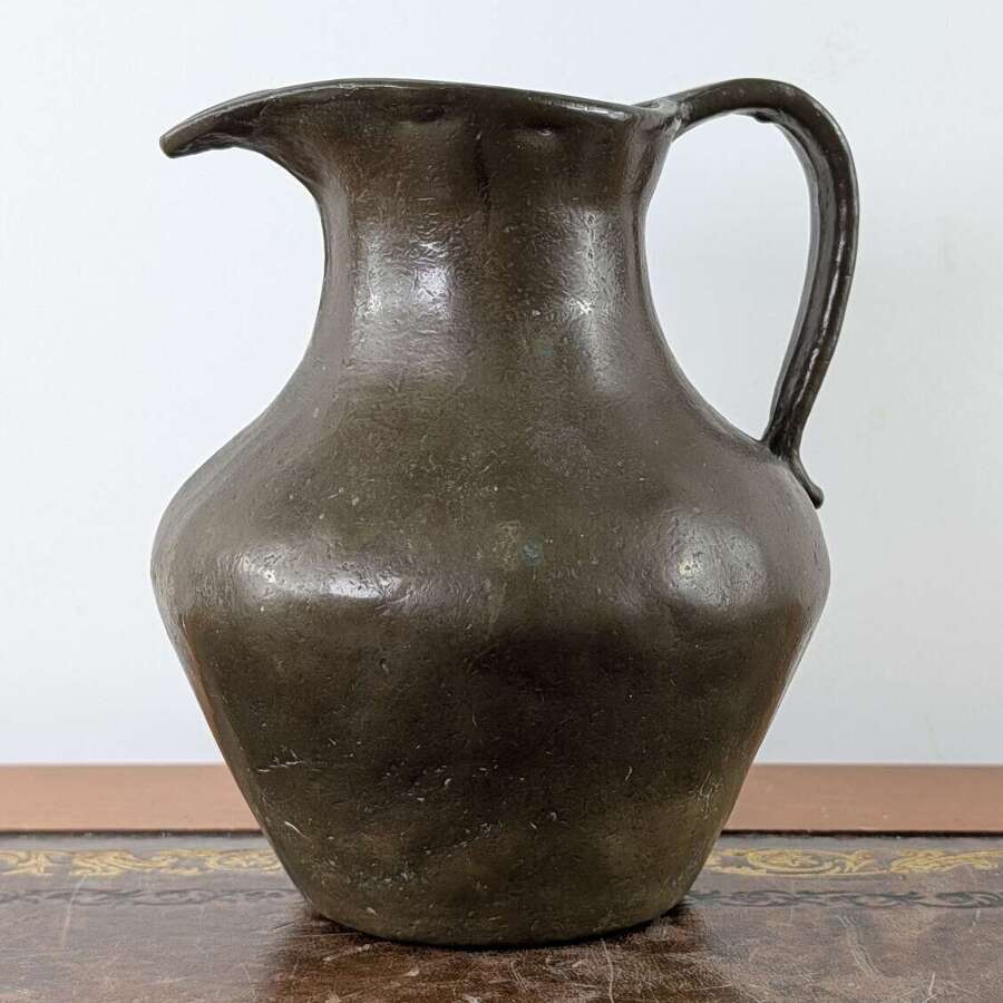 Early North European leaded bronze pouring jug, 16th century